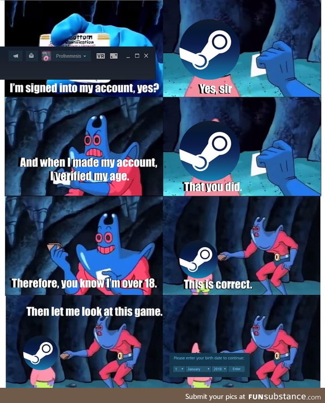 Steam all the time