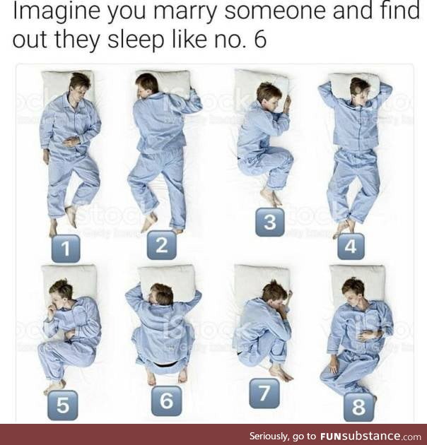 I sleep as #3 or #2