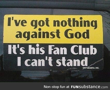 God fan club
