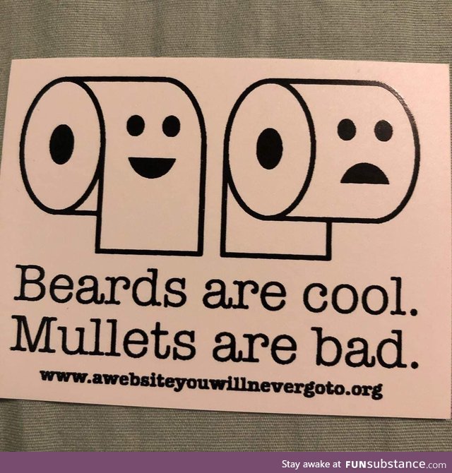 Beards and mullets