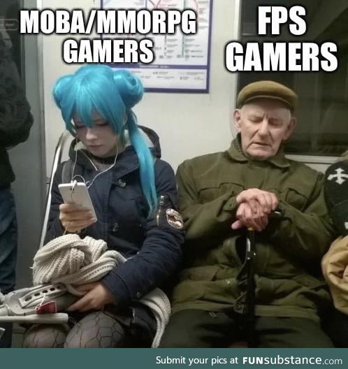 Gamers come in all forms