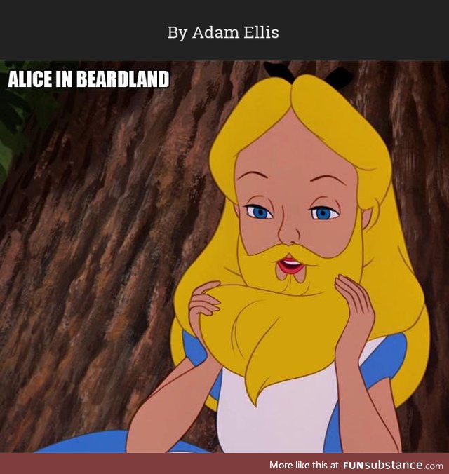 Disney Princesses with Beards 10