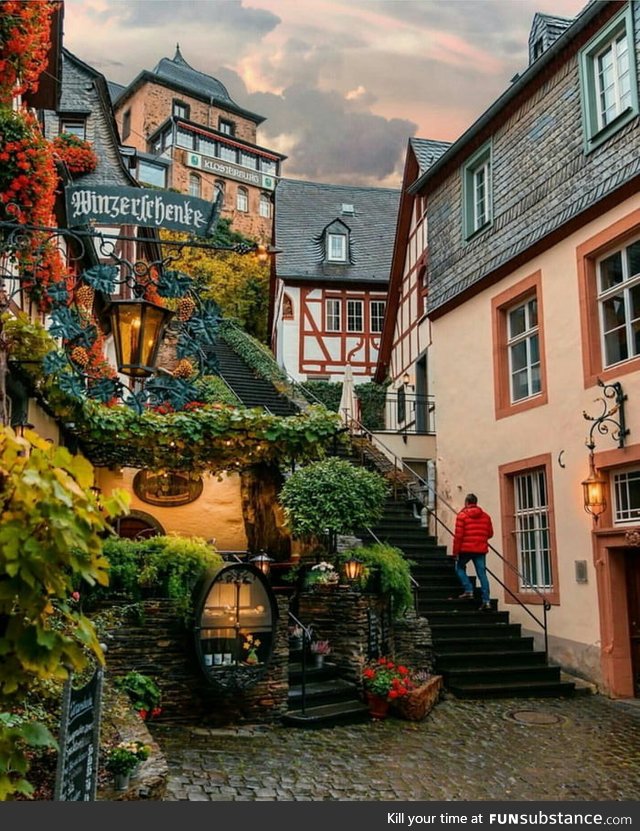 Cozy town in Germany