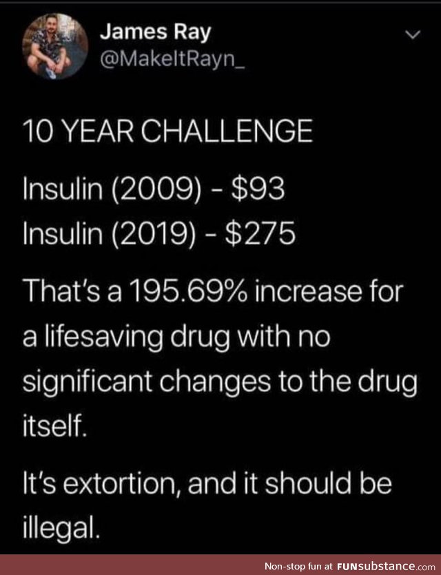 The artificially inflated price of insulin