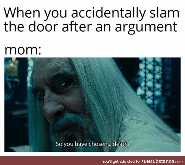 Mom, I'm sorry!