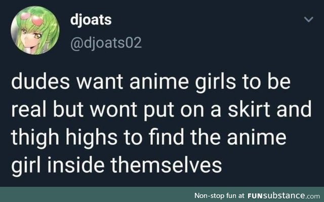 Become the anime girl you want to see