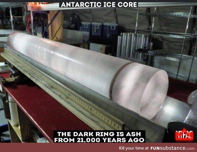 Antarctic ice core