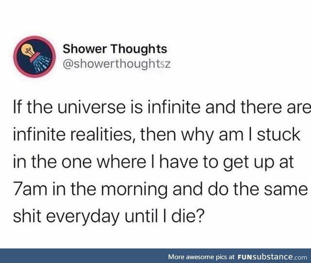 Infinite realities