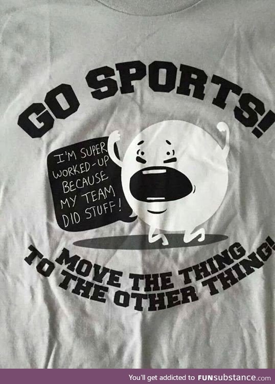 Sports fans according to a non-sports fan