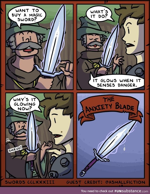 Magic sword