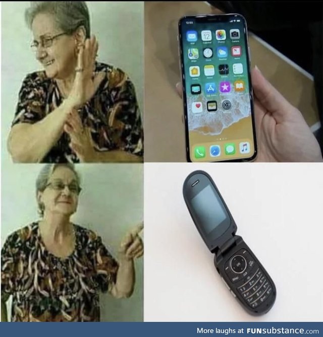 Just bought my grandma a new phone