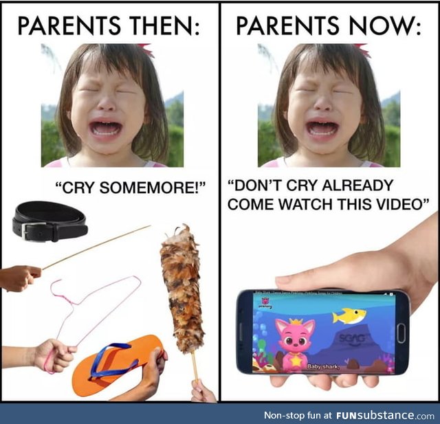 Parenting then and now