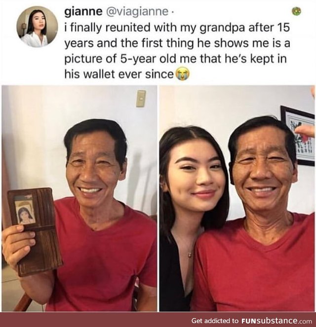 A grandpa's love