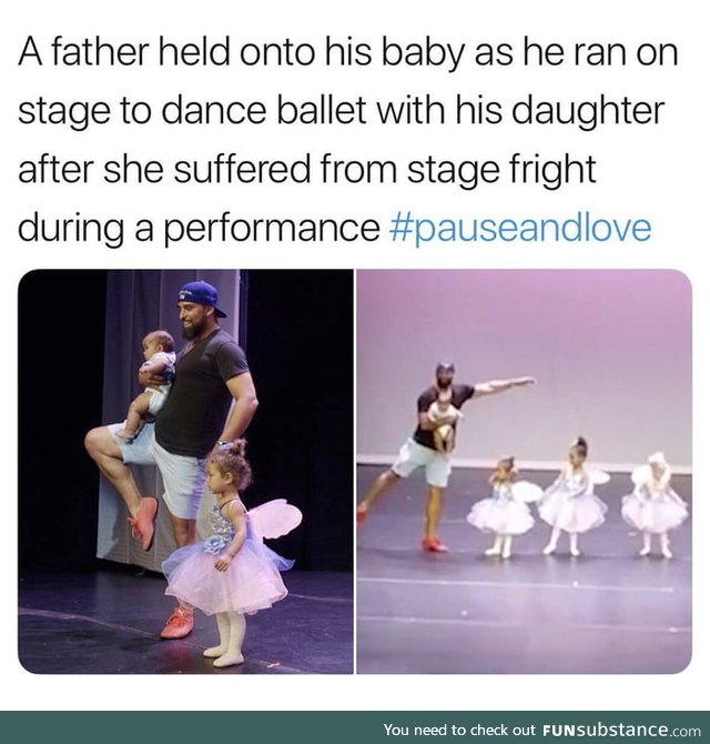 Wholesome dad