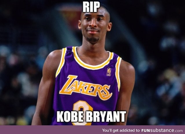 You'll be greatly missed Kobe