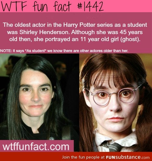 Fun Harry Potter fact!
