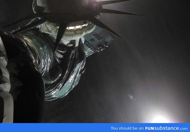 Statue of liberty selfie