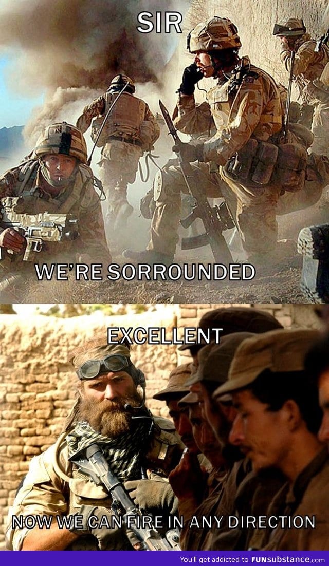 The most badass soldier quote of all time