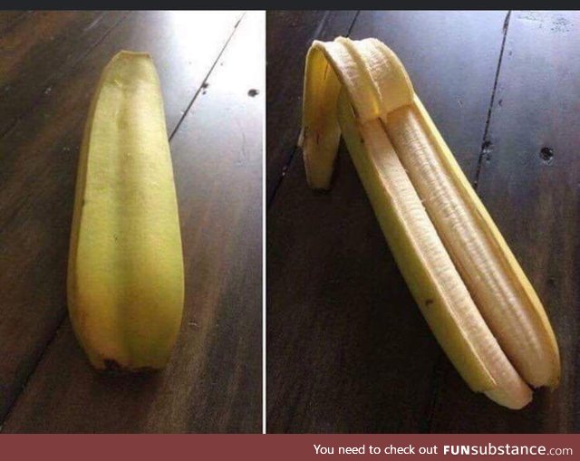 This is a double banana. Upvote for 5 years of good luck. Ignore for 10 years of bad