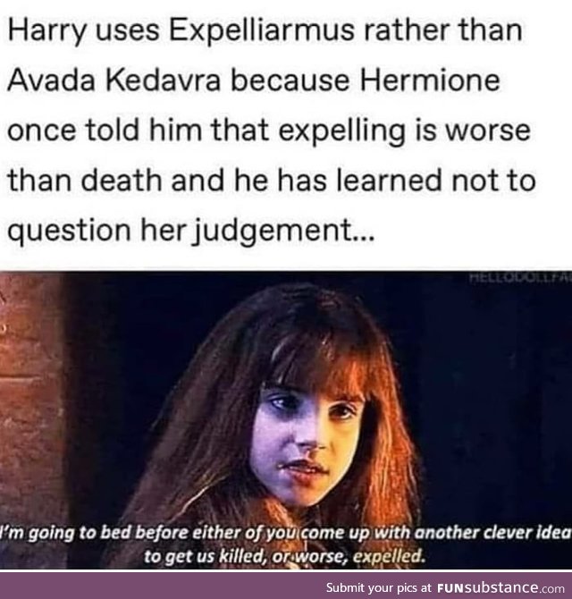 That's why Harry is not sorted into Ravenclaw