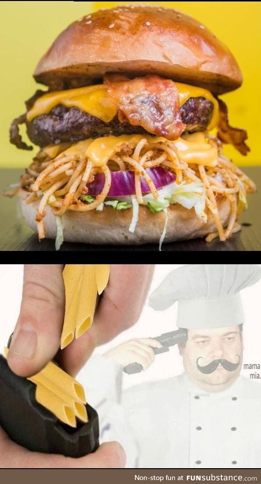 A local burger shop started selling these... I have no words