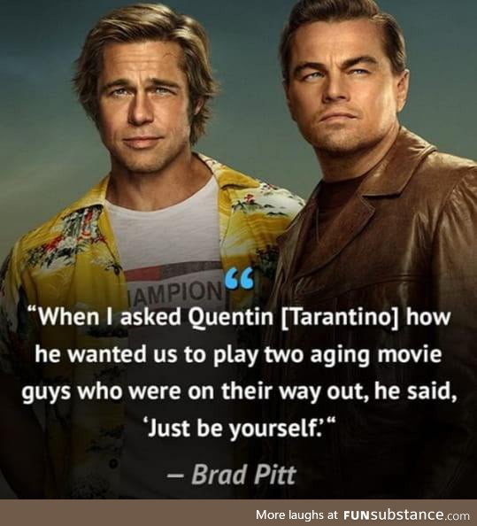 Quentin Tarantino is an absolute madlad