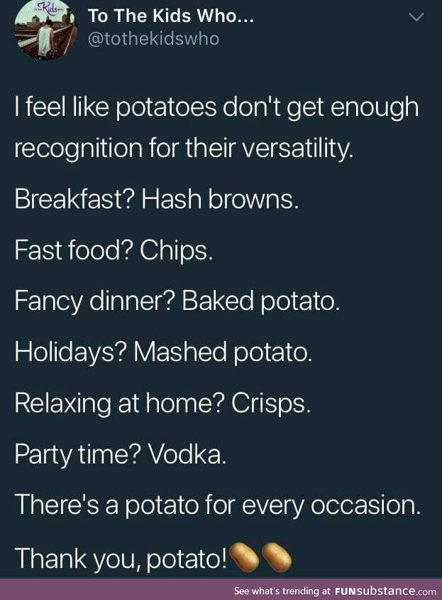 Long post? Potato