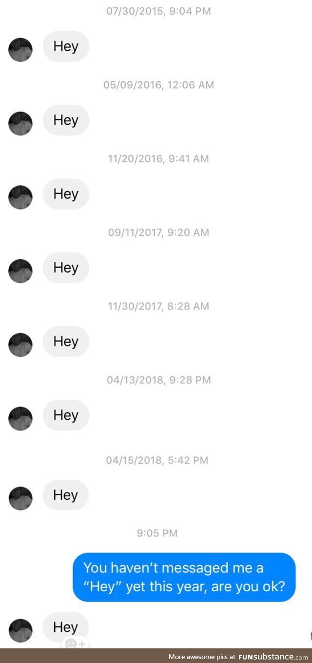 I'll have to wait another 4 year to respond again