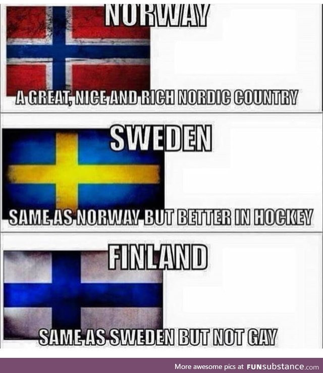 They don't talk about Denmark