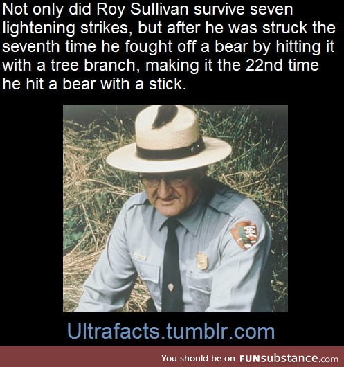 Park rangers can take it