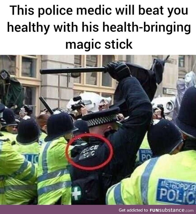 "Police medic"