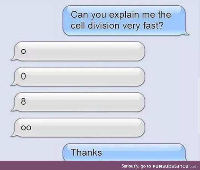 Cell division in a nutshell