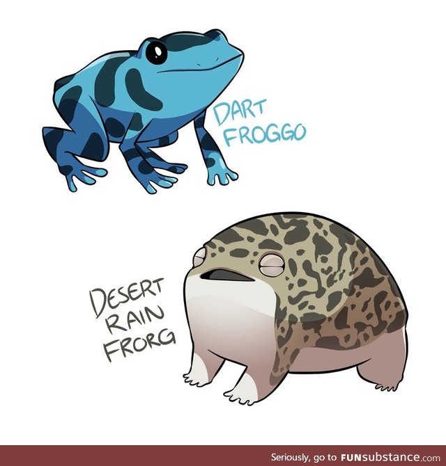 Froggo Fun #53 - Subtle Anatomical Differences