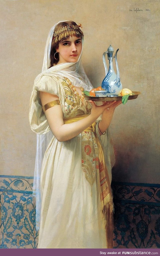 by Jules Joseph Lefebvre (1836 -1911 )