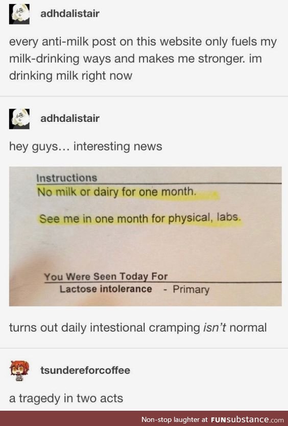 The milk stops here