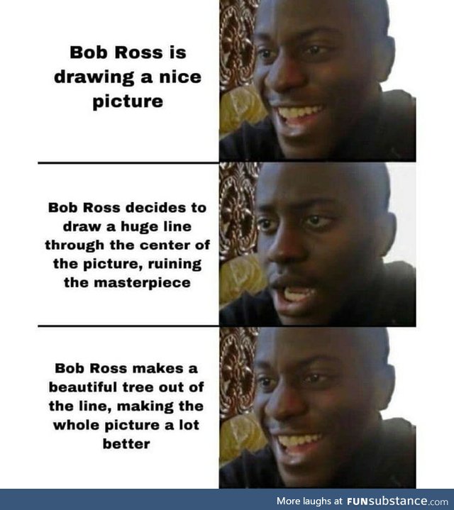 Happy birthday bob ross