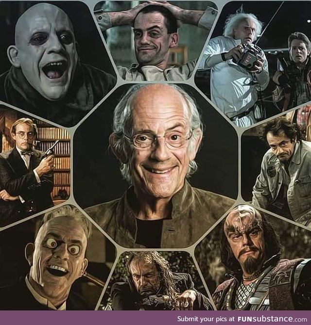 The Doc, Uncle Fester, and many more. Happy birthday Christopher Lloyd