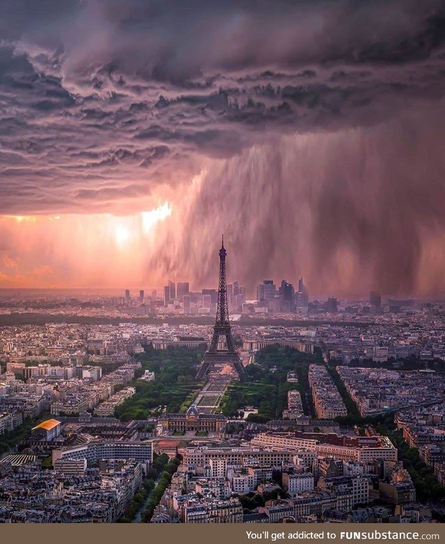 Storm over Paris