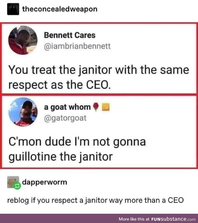 About respect