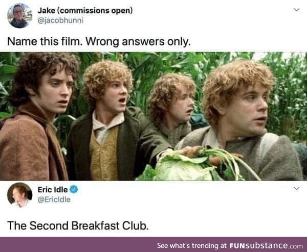 Only true hobbits will understand