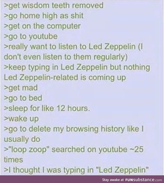 Anon wants to listen to some loop zoop