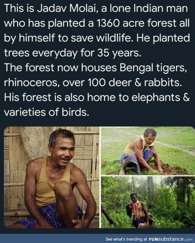 We need more people like him!!