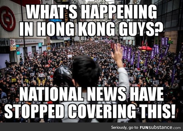 HK is not forgotten