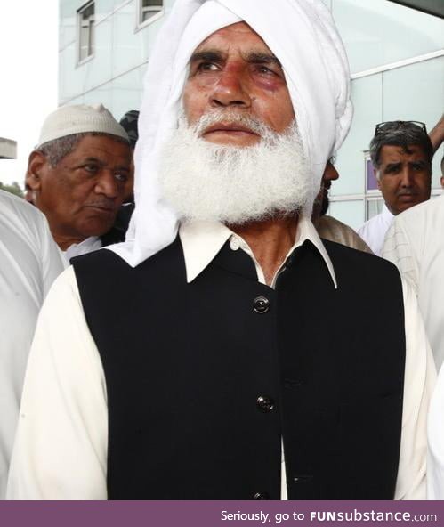 This is Mohamed Rafiq, a 65 year old hero who overpowered a would be mosque shooter in