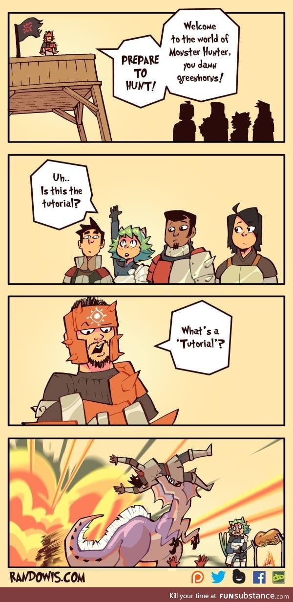 How it felt going into MHW for the first time, and I still love every damn moment of it