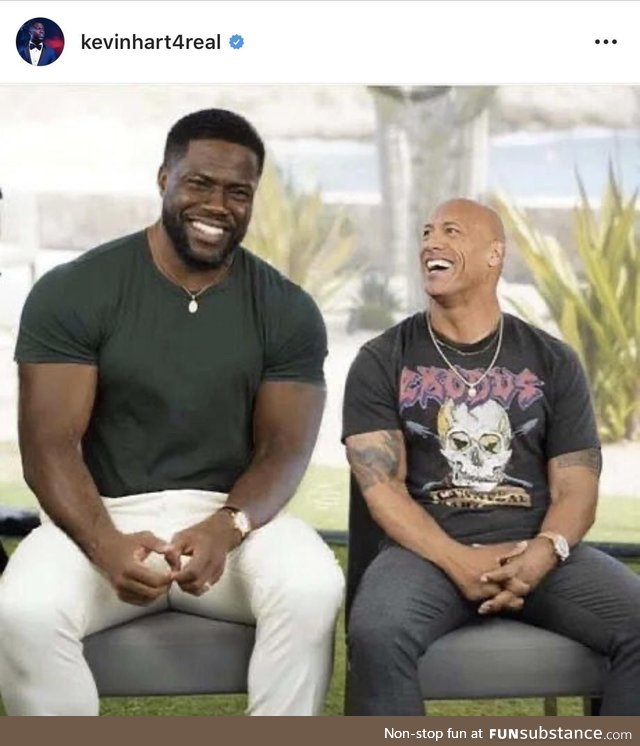 Kevin Hart uploaded this pic on his Instagram