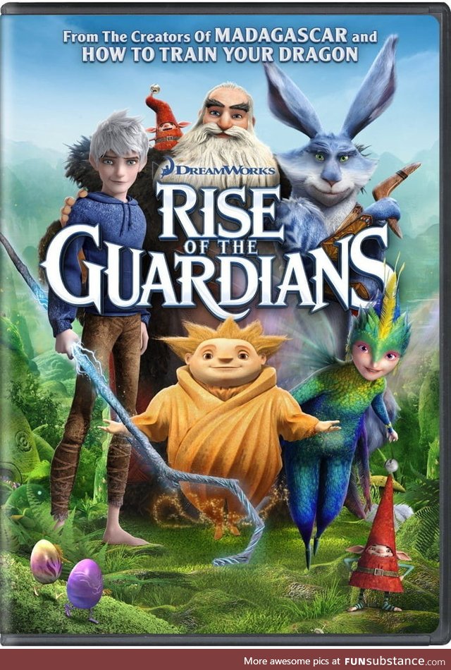 This movie is way underappreciated. Rise Of The Guardians