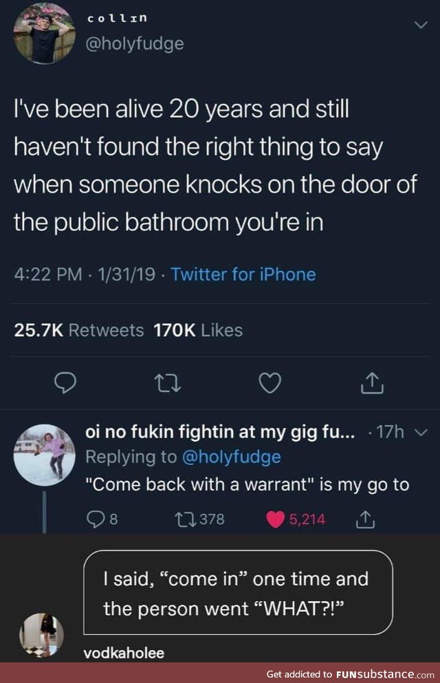 Public restroom anxiety