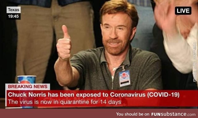 I know Coronavirus is no joke, but this was too good to not share