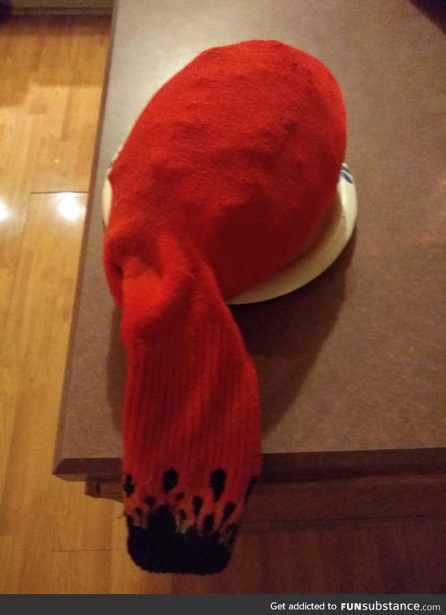 My wife wanted to microwave rice in a sock to use as a heating pad. Turns out, we had no